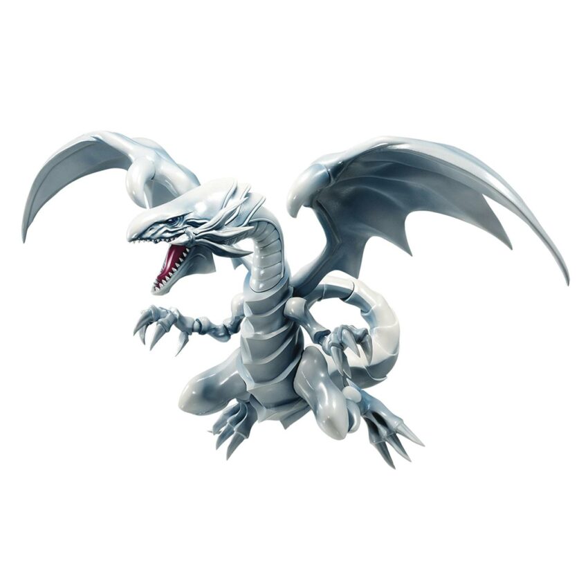 YU GI OH DUEL MONSTERS BLUE EYES WHITE DRAGON FIGURE