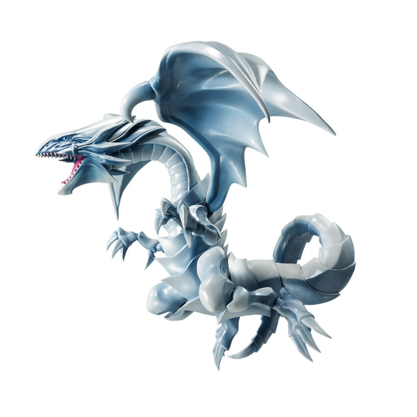YU GI OH DUEL MONSTERS BLUE EYES WHITE DRAGON FIGURE