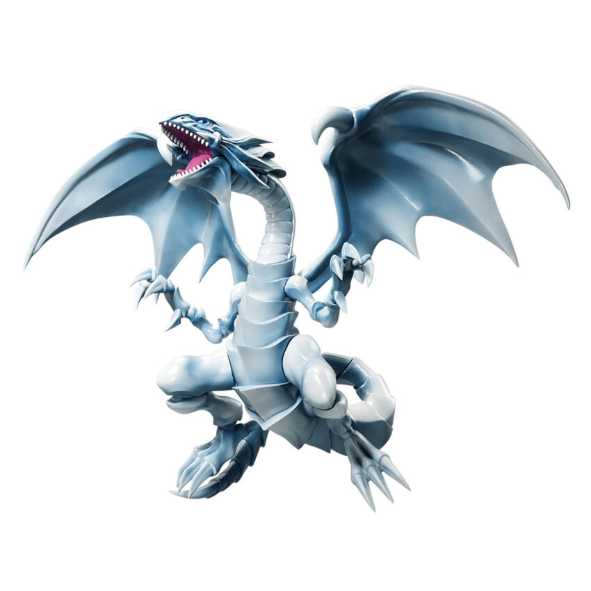 YU GI OH DUEL MONSTERS BLUE EYES WHITE DRAGON FIGURE
