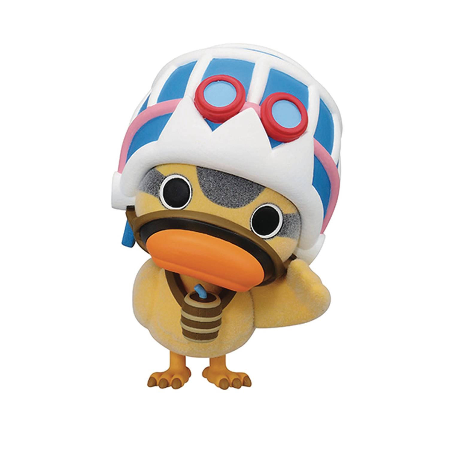 Banpresto Figurina Fluffy Puffy Karoo One Piece | Action Figure In PVC Da Collezione 7 Cm | Personaggio Anime Con Base Inclusa