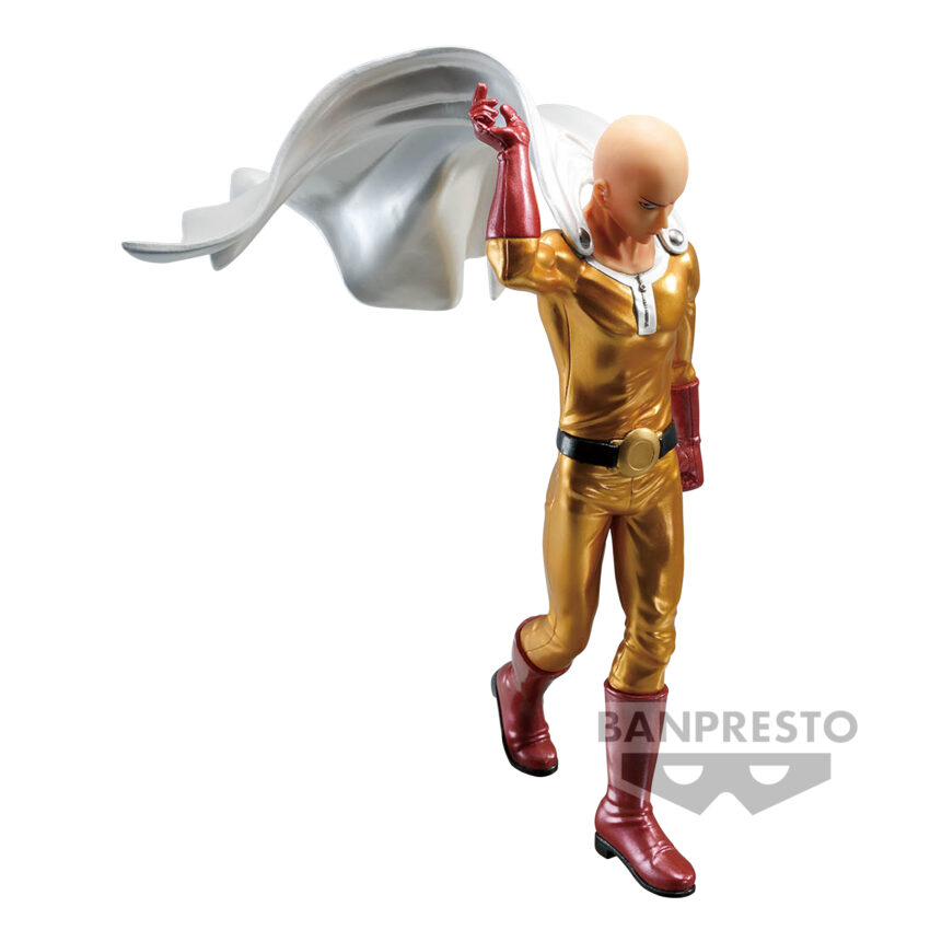 ONE PUNCH MAN SAITAMA METALLIC COLOR PREMIUM DXF FIGURE