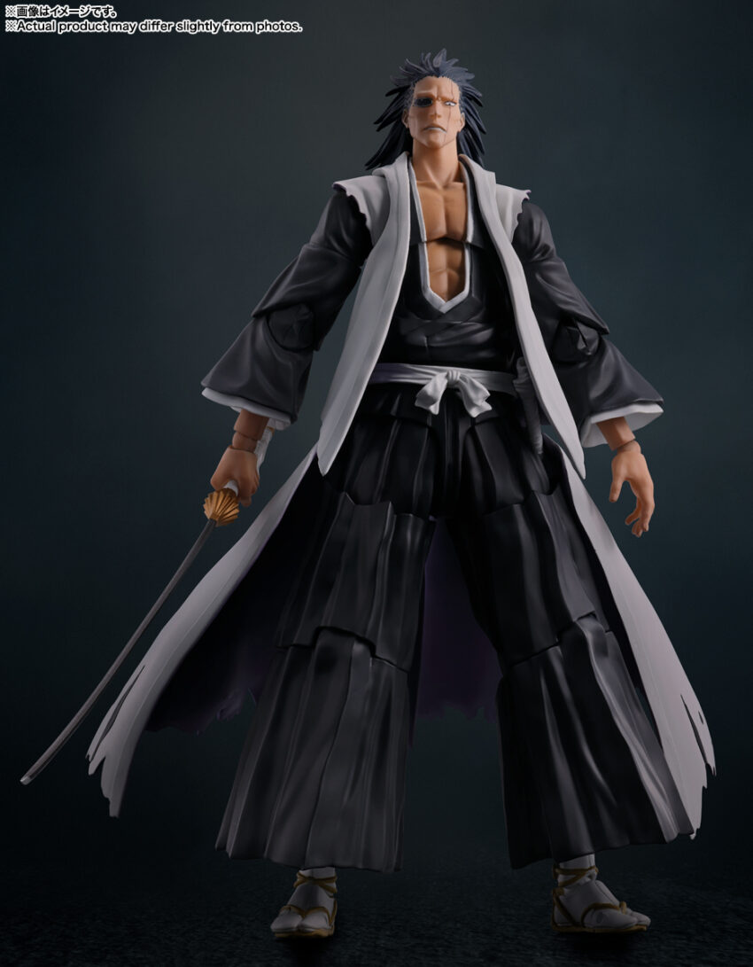 BLEACH THOUSAND-YEAR BLOOD KENPACHI ZARAKI S.H.FIGUARTS ACTION FIGURE