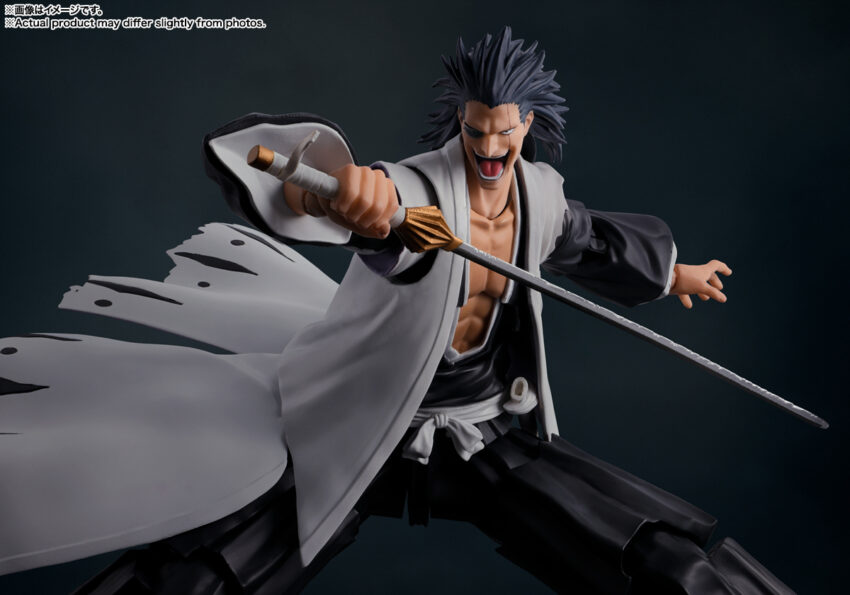 BLEACH THOUSAND-YEAR BLOOD KENPACHI ZARAKI S.H.FIGUARTS ACTION FIGURE