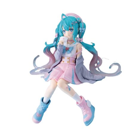 HATSUNE MIKU LOVE SAILOR GREY COLOR NOODLE STOPPER FIGURE