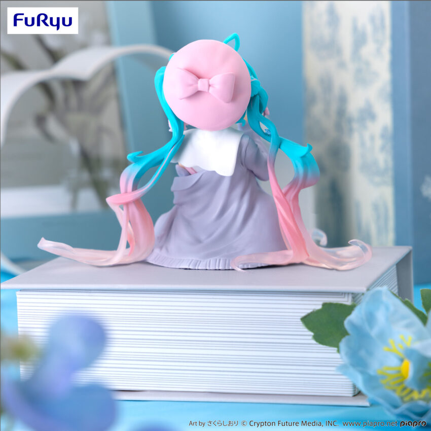 HATSUNE MIKU LOVE SAILOR GREY COLOR NOODLE STOPPER FIGURE