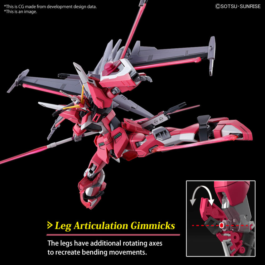 GUNDAM SEED FREEDOM INFINITE JUSTICE GUNDAM II HG MODEL KIT