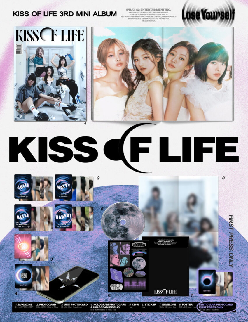KISS OF LIFE - [LOSE YOURSELF] (3RD MINI ALBUM) (MAGAZINE VER.) A RANDOM VER.