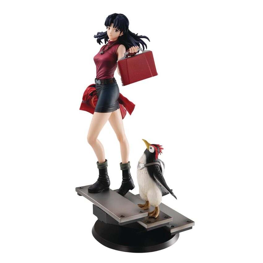 REBUILD OF EVANGELION GALS SER MISATO & PEN PEN PVC FIGURE