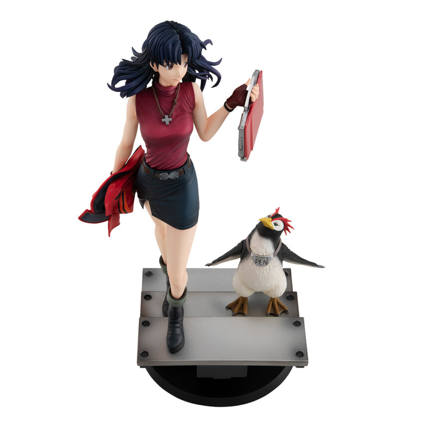 REBUILD OF EVANGELION GALS SER MISATO & PEN PEN PVC FIGURE