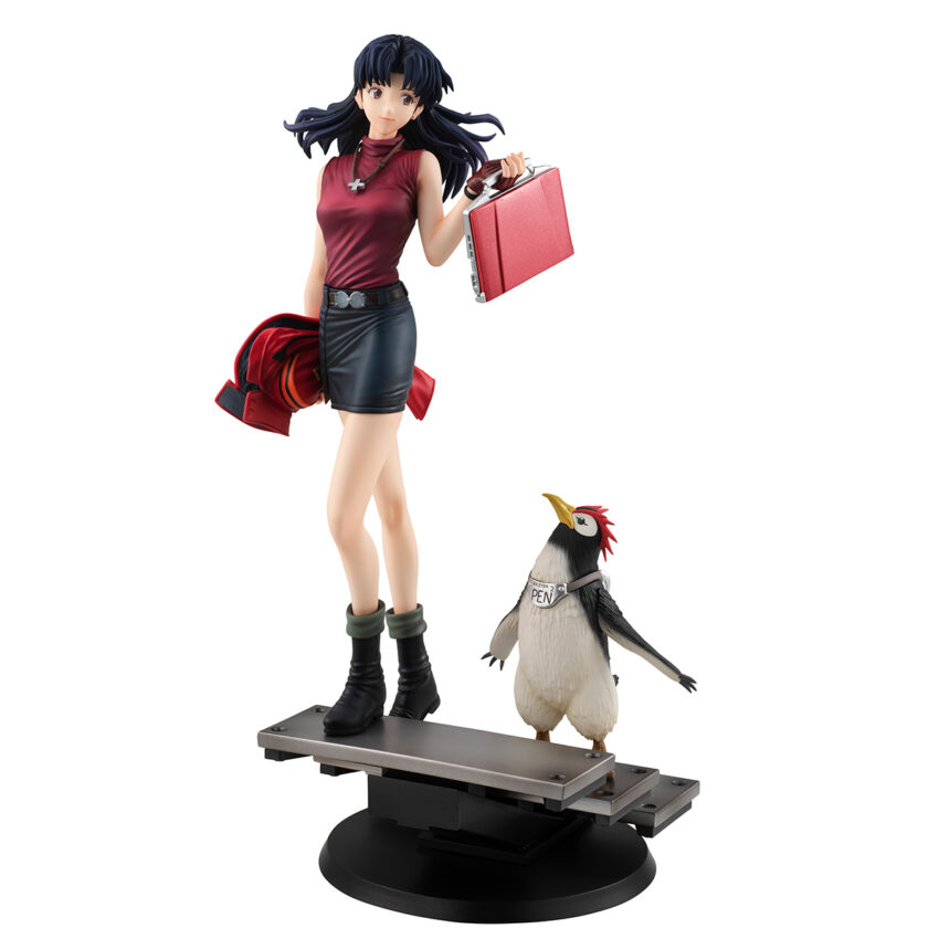 REBUILD OF EVANGELION GALS SER MISATO & PEN PEN PVC FIGURE
