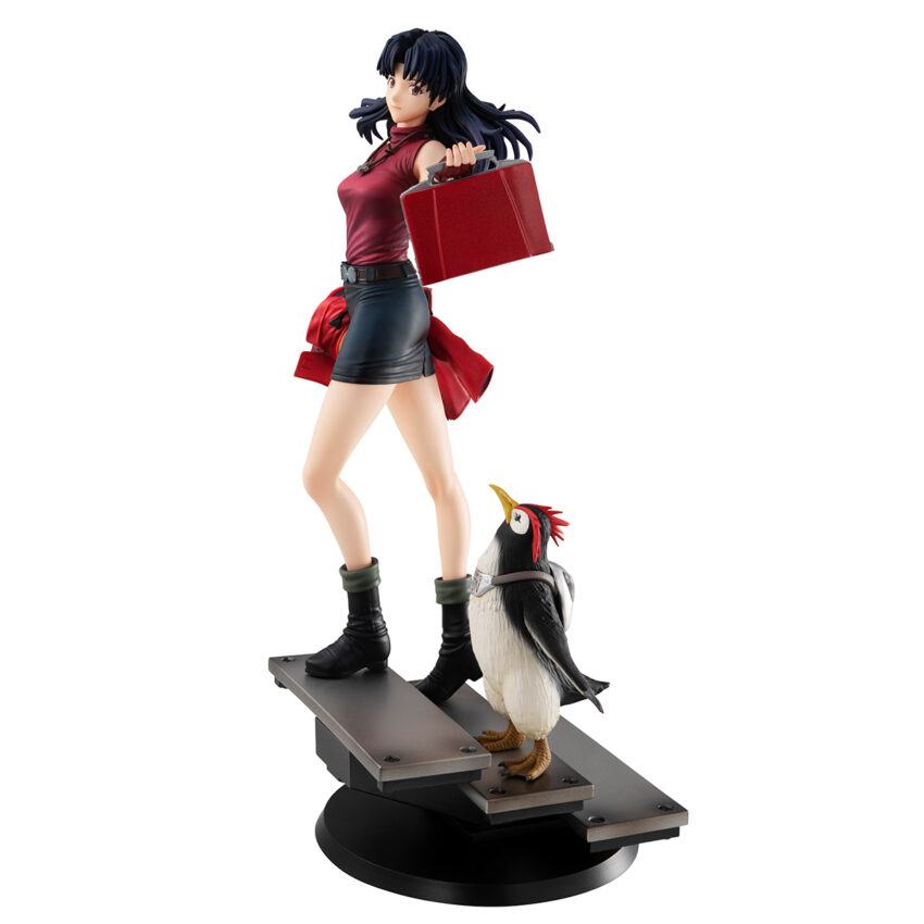 REBUILD OF EVANGELION GALS SER MISATO & PEN PEN PVC FIGURE