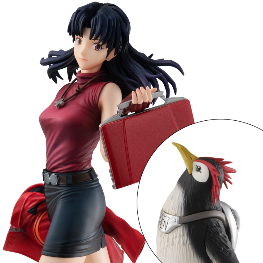 REBUILD OF EVANGELION GALS SER MISATO & PEN PEN PVC FIGURE