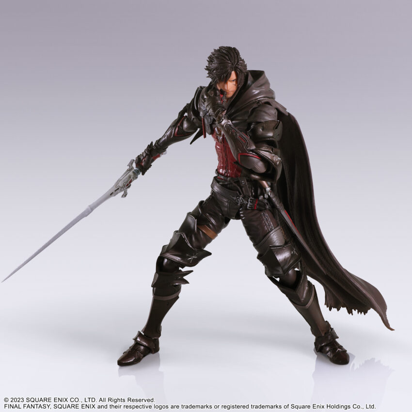 FINAL FANTASY XVI BRINGS ARTS CLIVE ROSFIELD & TORGAL ACTION FIGURE