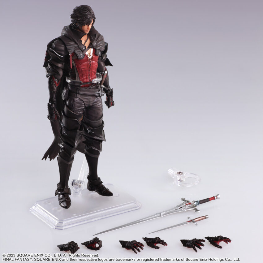 FINAL FANTASY XVI BRINGS ARTS CLIVE ROSFIELD & TORGAL ACTION FIGURE