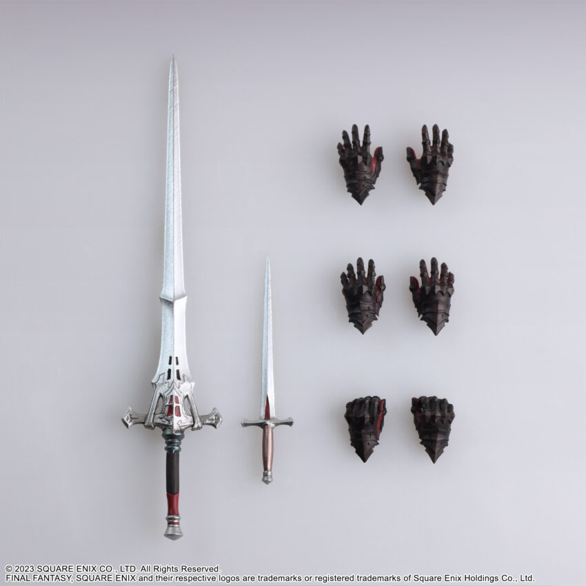 FINAL FANTASY XVI BRINGS ARTS CLIVE ROSFIELD & TORGAL ACTION FIGURE