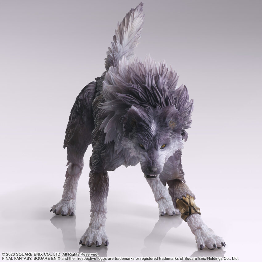 FINAL FANTASY XVI BRINGS ARTS CLIVE ROSFIELD & TORGAL ACTION FIGURE