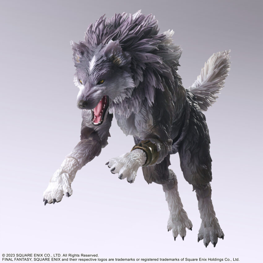 FINAL FANTASY XVI BRINGS ARTS CLIVE ROSFIELD & TORGAL ACTION FIGURE