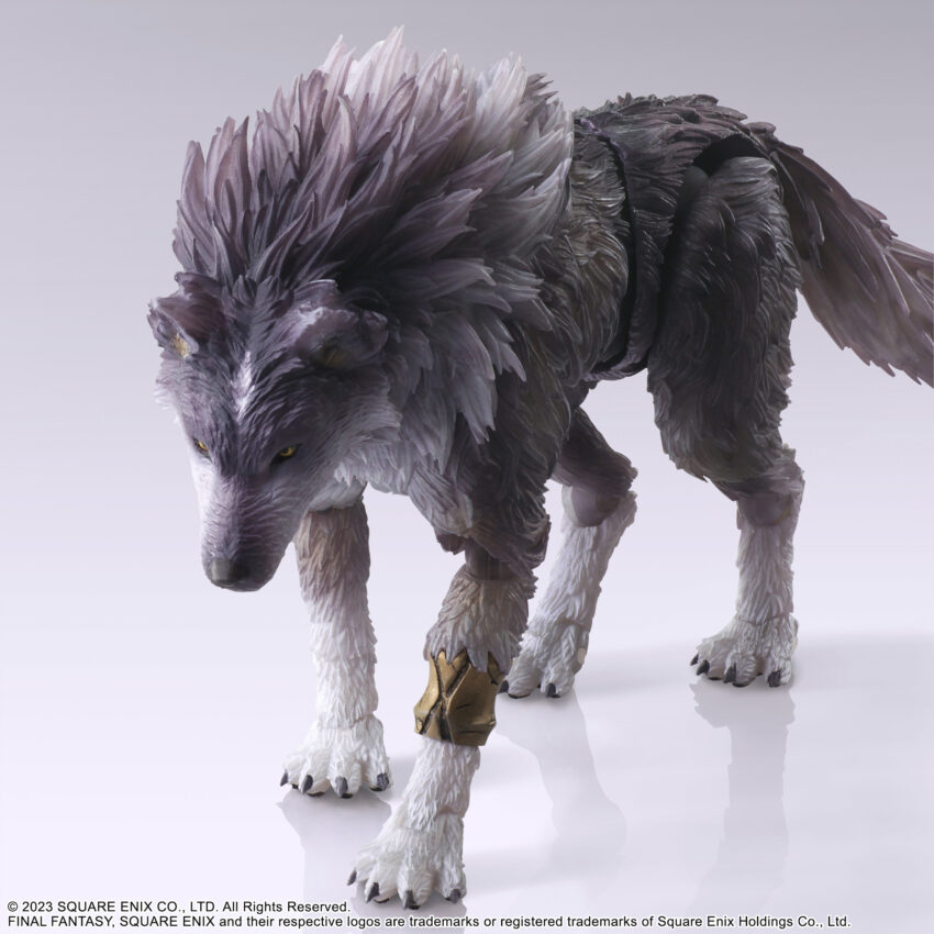FINAL FANTASY XVI BRINGS ARTS CLIVE ROSFIELD & TORGAL ACTION FIGURE