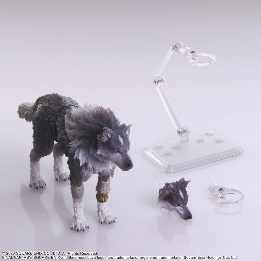 FINAL FANTASY XVI BRINGS ARTS CLIVE ROSFIELD & TORGAL ACTION FIGURE