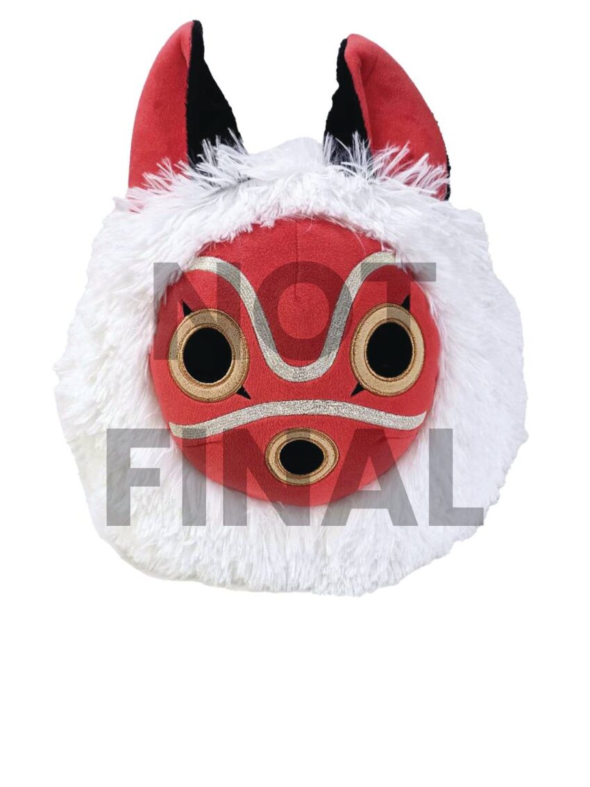 PRINCESS MONONOKE SAN FACEMASK 15IN SUN ARROW PLUSH