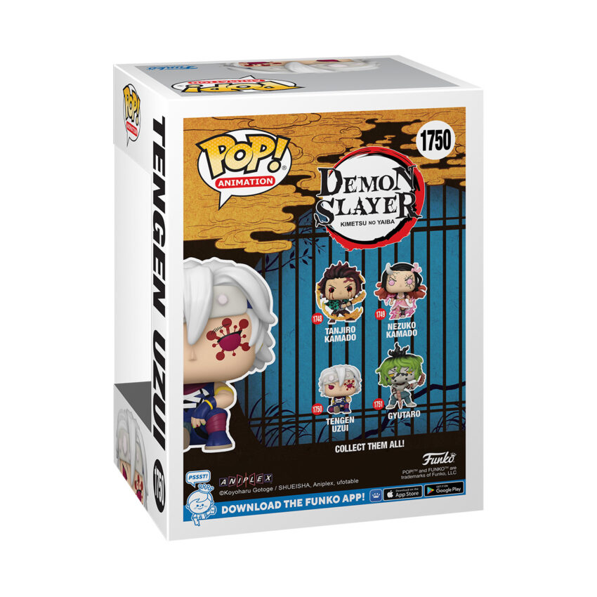 POP ANIMATION DEMON SLAYER TENGENFLASH BACK VIN FIG