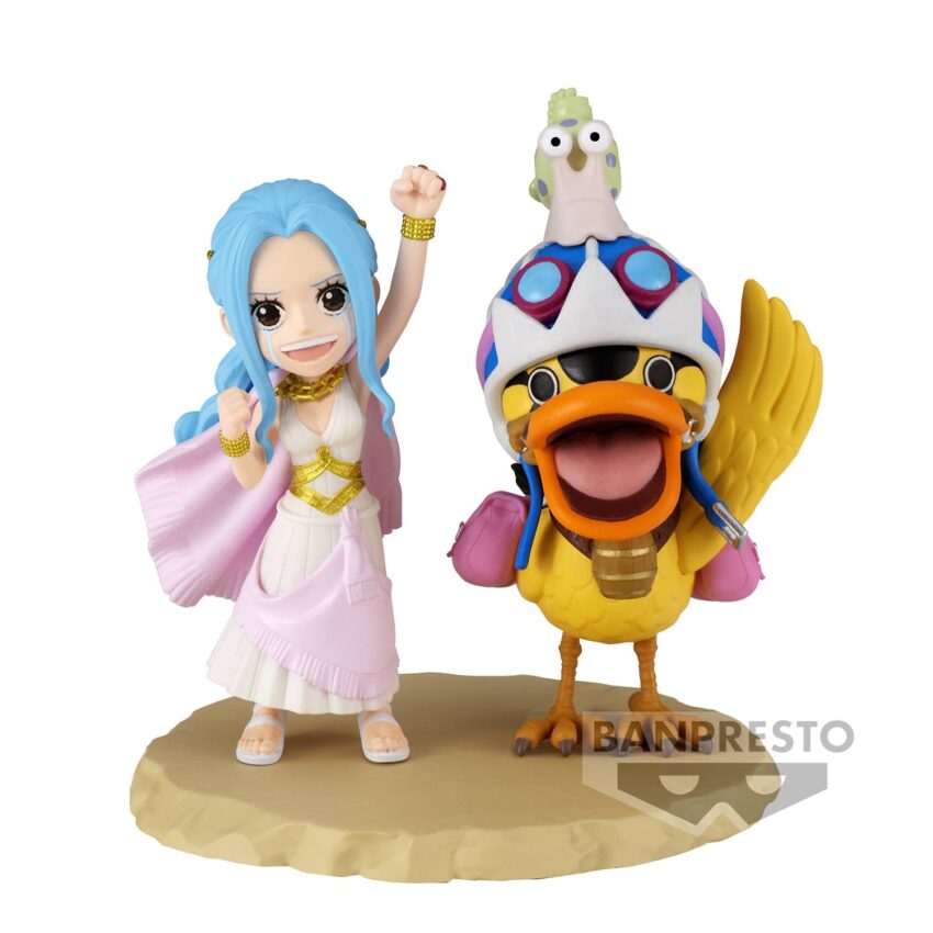 ONE PIECE NEFERTARI VIVI & KAROO LOG STORIES WCF FIGURE