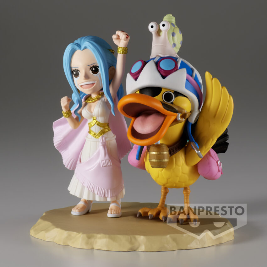 ONE PIECE NEFERTARI VIVI & KAROO LOG STORIES WCF FIGURE