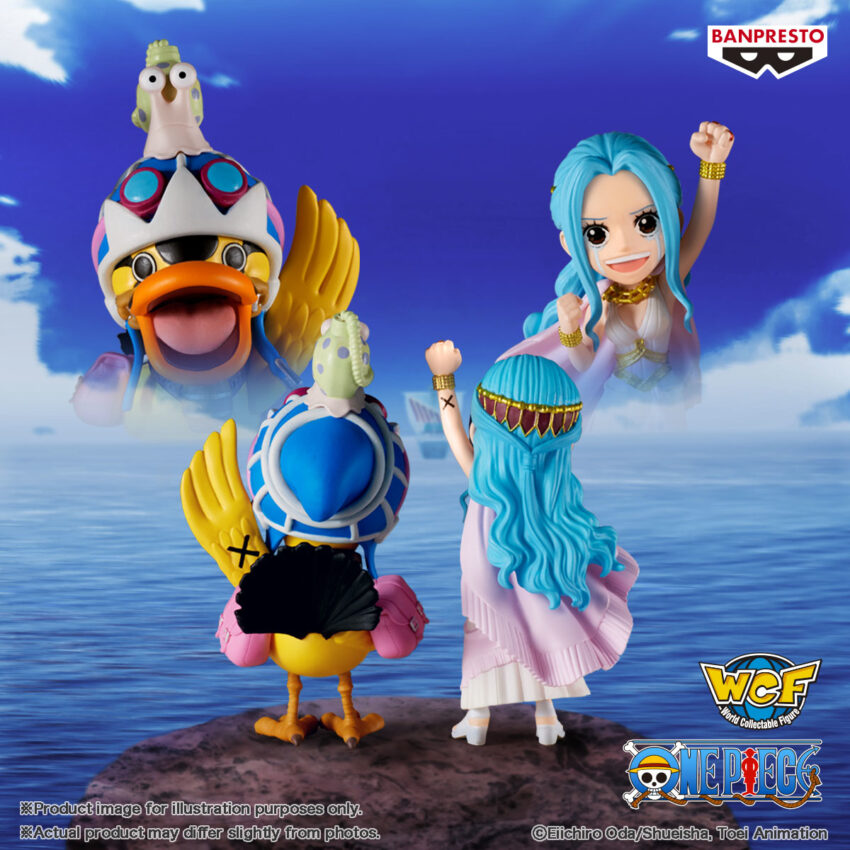 ONE PIECE NEFERTARI VIVI & KAROO LOG STORIES WCF FIGURE