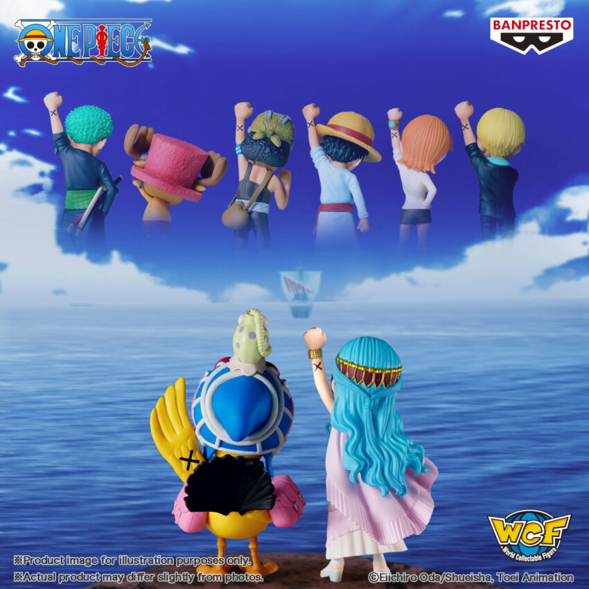 ONE PIECE NEFERTARI VIVI & KAROO LOG STORIES WCF FIGURE