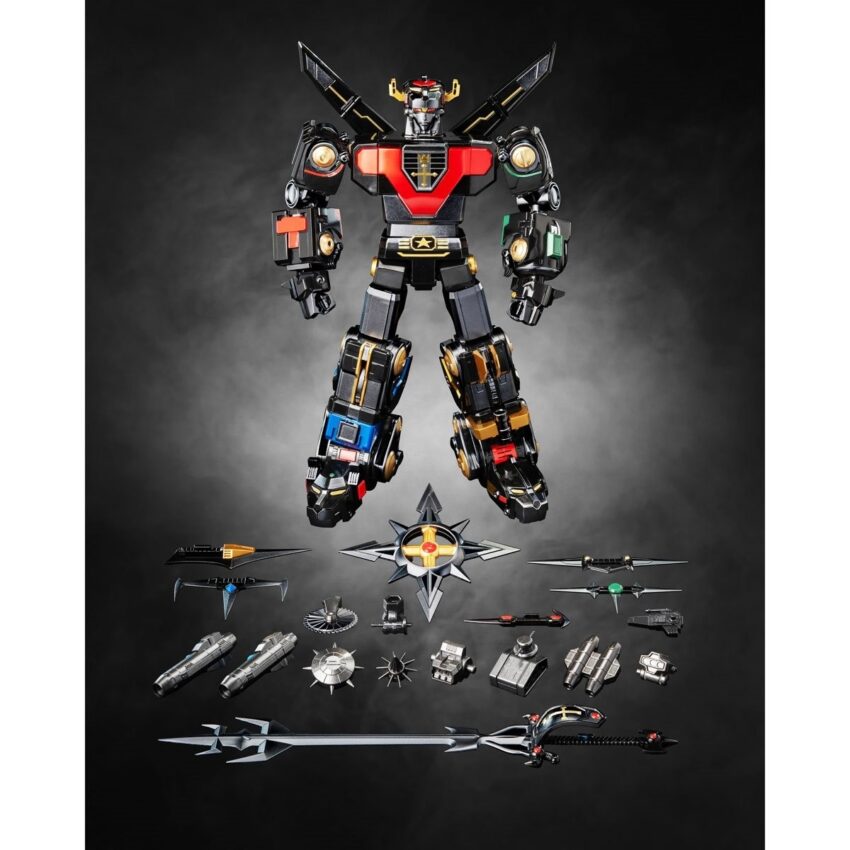 VOLTRON BLACK & GOLD EDITION ROBO-DOU ACTION FIGURE