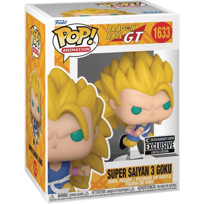 DRAGON BALL GT SUPER SAIYAN 3 GOKU VINYL POP FIGURE