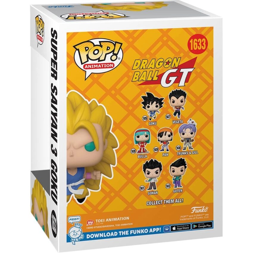 DRAGON BALL GT SUPER SAIYAN 3 GOKU VINYL POP FIGURE