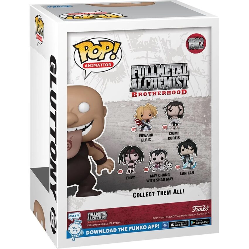 FULL METAL ALCHEMIST BROTHERHOOD GLUTTONY VINYL POP FIGURE