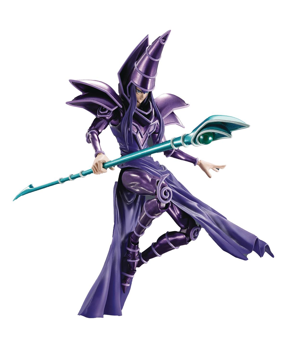 YU GI OH DARK MAGICIAN S.H.MONSTERARTS ACTION FIGURE