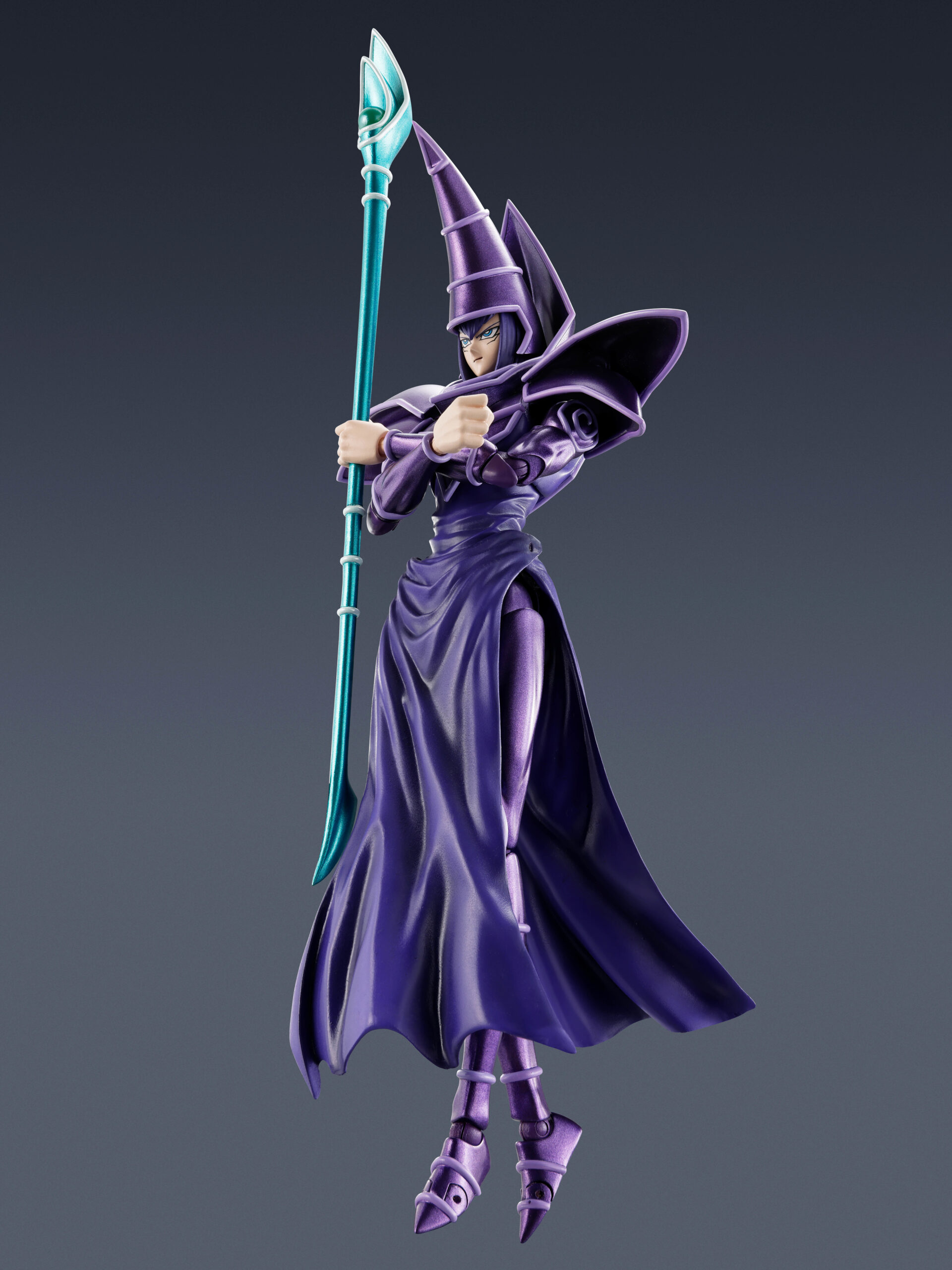 YU GI OH DARK MAGICIAN S.H.MONSTERARTS ACTION FIGURE
