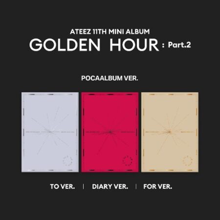ATEEZ - [GOLDEN HOUR : PART.2] 11TH MINI ALBUM (POCAALBUM VER.)