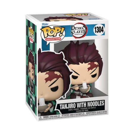 POP ANIMATION DEMON TANJIRO W/ NOODLES VIN FIGURE