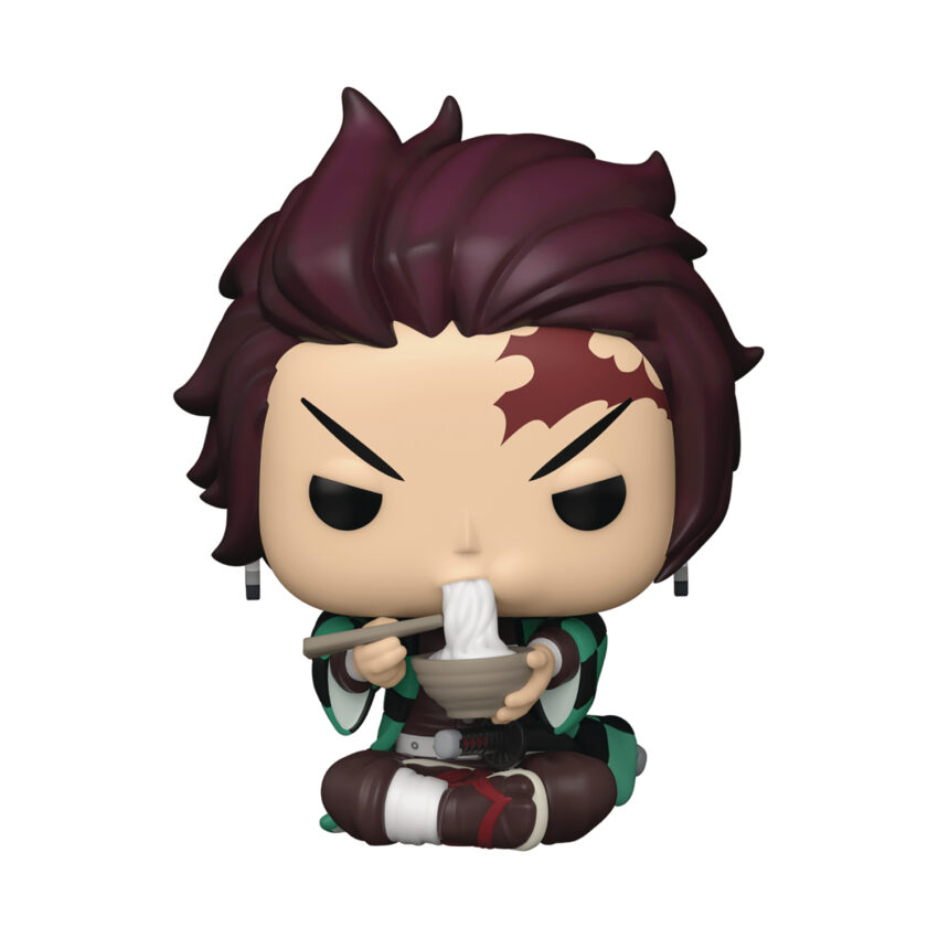 POP ANIMATION DEMON TANJIRO W/ NOODLES VIN FIGURE