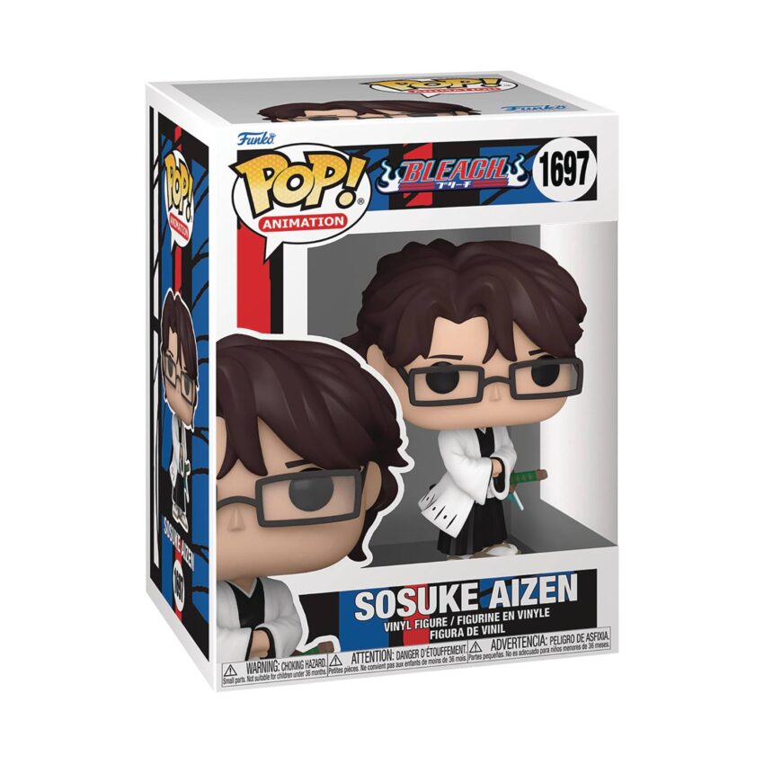 POP ANIMATION BLEACH AIZEN VIN FIGURE