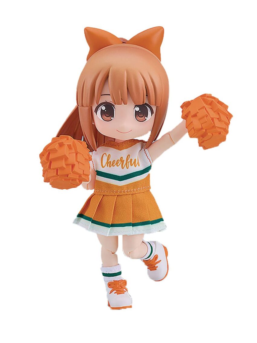 NENDOROID DOLL CHEERLEADER OUTFIT SET ORANGE - only the outfit