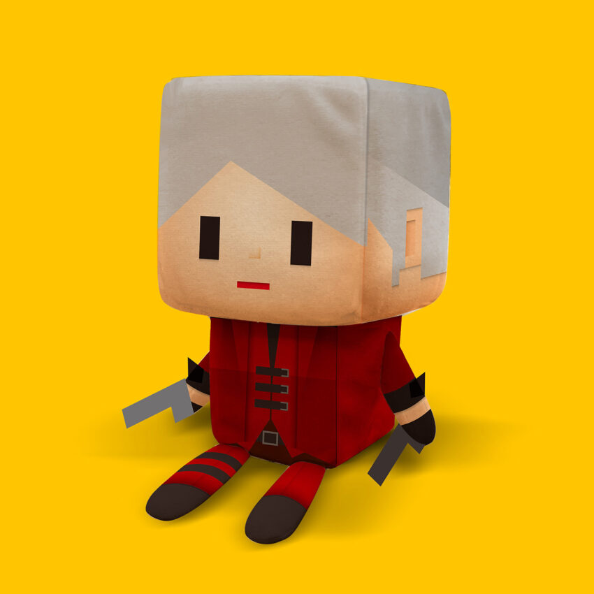 CAPCOM 40TH VOXENATION DANTE DEVIL MAY CRY PLUSH