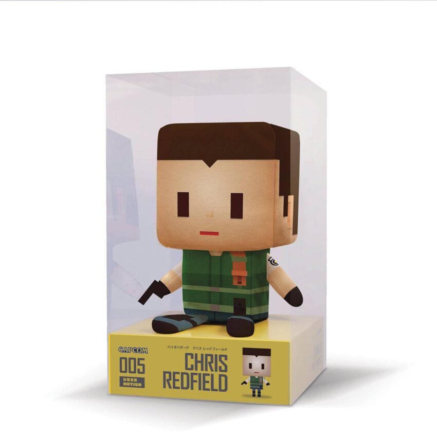 CAPCOM 40TH VOXENATION CHRIS REDFIELD RESIDENT EVIL PLUSH