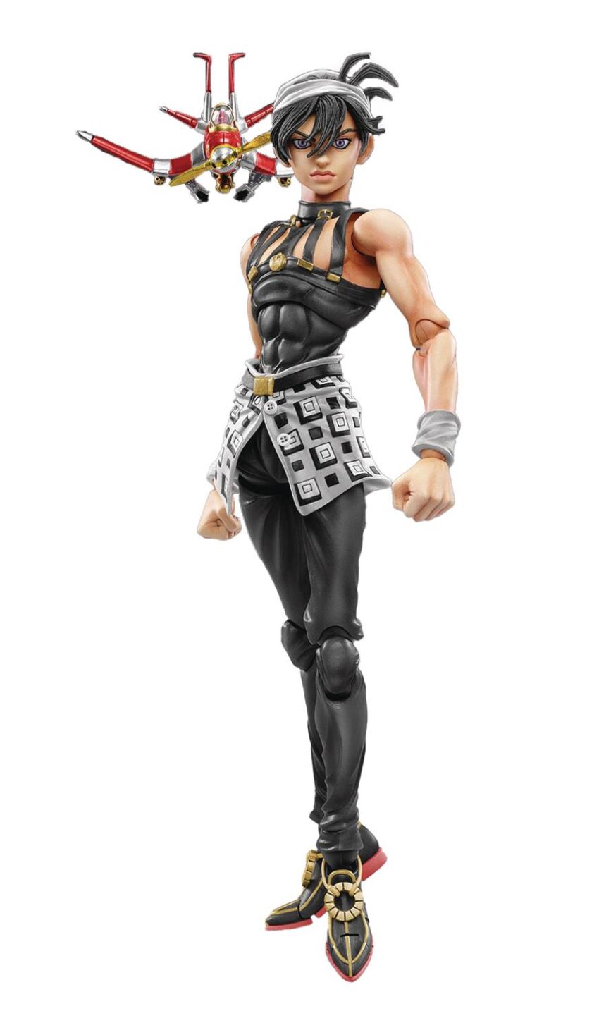 JOJOS BIZARRE PT5 CHOZOKADO NARANCIA GHIRGA & AS BLACK ACTION FIGURE