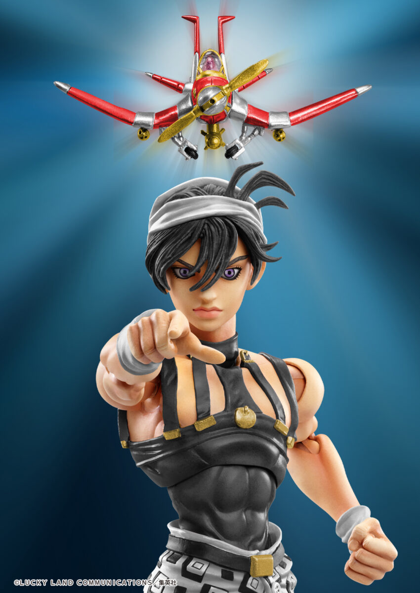 JOJOS BIZARRE PT5 CHOZOKADO NARANCIA GHIRGA & AS BLACK ACTION FIGURE