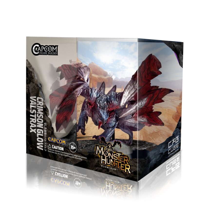 MONSTER HUNTER CFB CRIMSON GLOW VALSTRAX CUBE STATUE