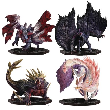 MONSTER HUNTER CFB GORE CRIMSON MAGNAMALO MIZUTSUNE 4PC BOX