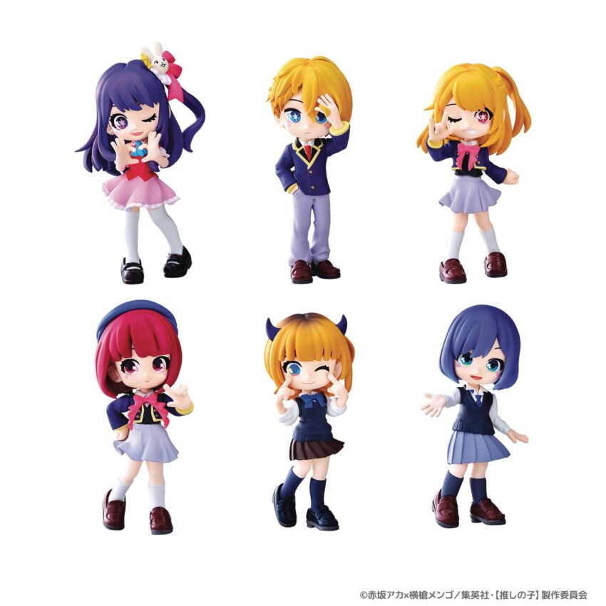OSHI NO KO PALVERSE SET OF 6. SOLD EACH BLIND/MYSTERY BOX