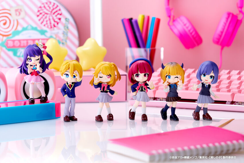 OSHI NO KO PALVERSE SET OF 6. SOLD EACH BLIND/MYSTERY BOX