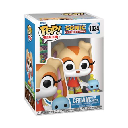 POP & BUDDY SONIC CREAM W/CHEESE VINYL FIGURE