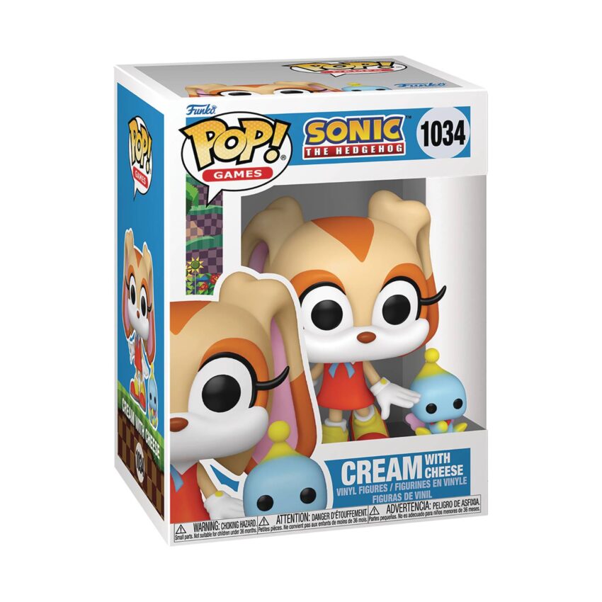 POP & BUDDY SONIC CREAM W/CHEESE VINYL FIGURE